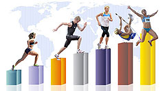 Украинские легкоатлеты в 20-ке мирового рейтинга