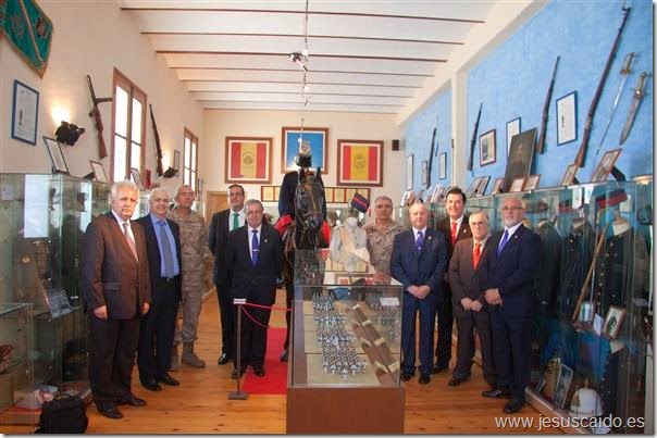 Visita a la Sala Histórica del Regimiento “Asturias” 31 (Foto BRIAC XII)