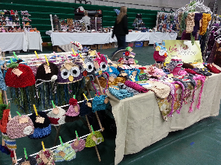 GirlyGirl's Crochet: My Craft Fair Display