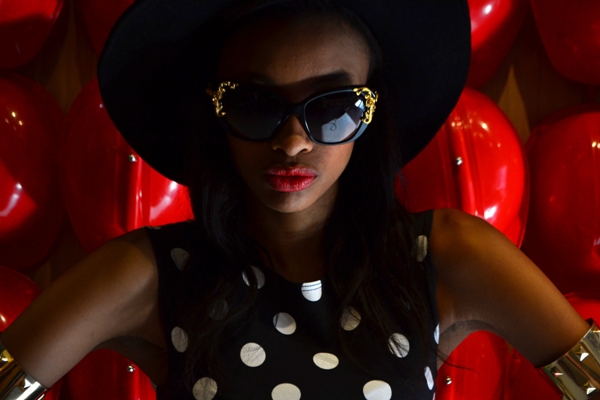 South African Street Style Polka Dots