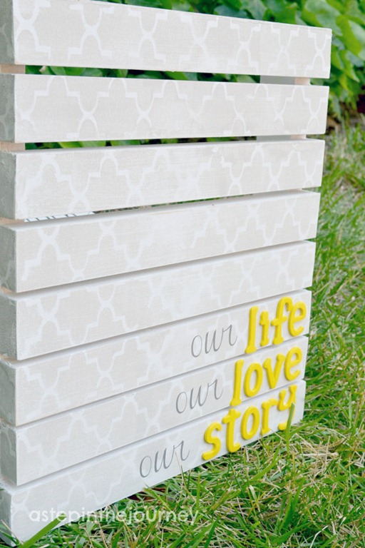 STEP our story wall art