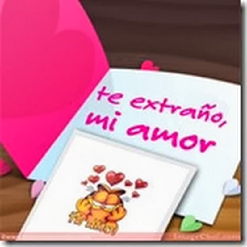 Garfield tarjetas San Valentín