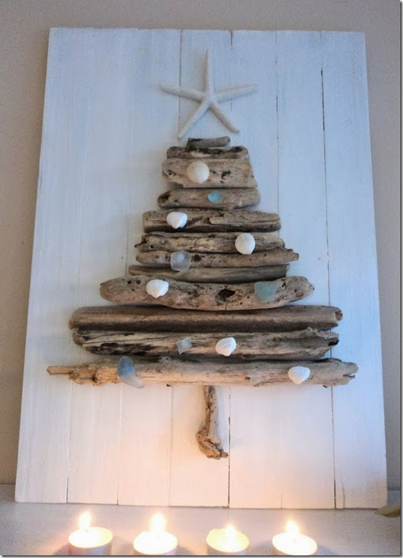 case e interni - decorazioni natalizie fai da te - diy - albero alternativo 3