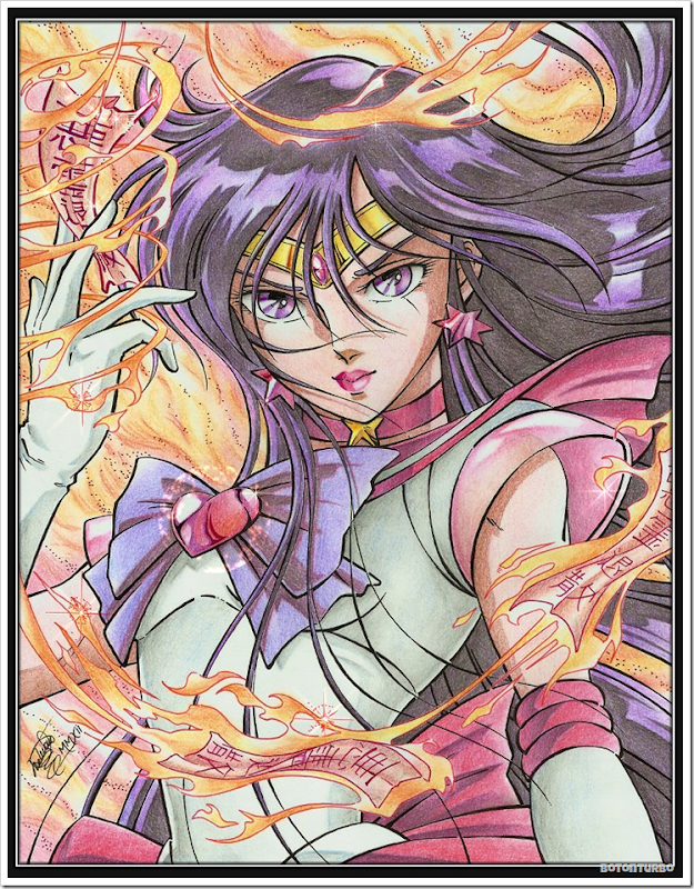 Sailor Mars - Saint Seiya Araki