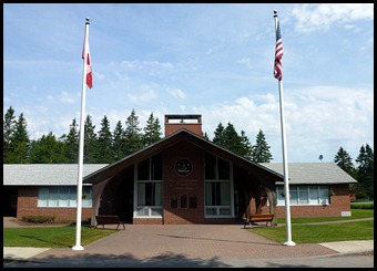 1a - Visitor Center and Flags