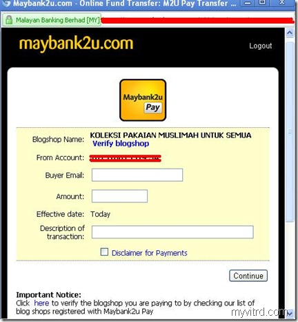 Maybank2u Pay 1