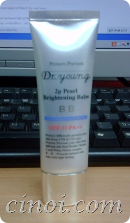 dr young bb cream from sasa
