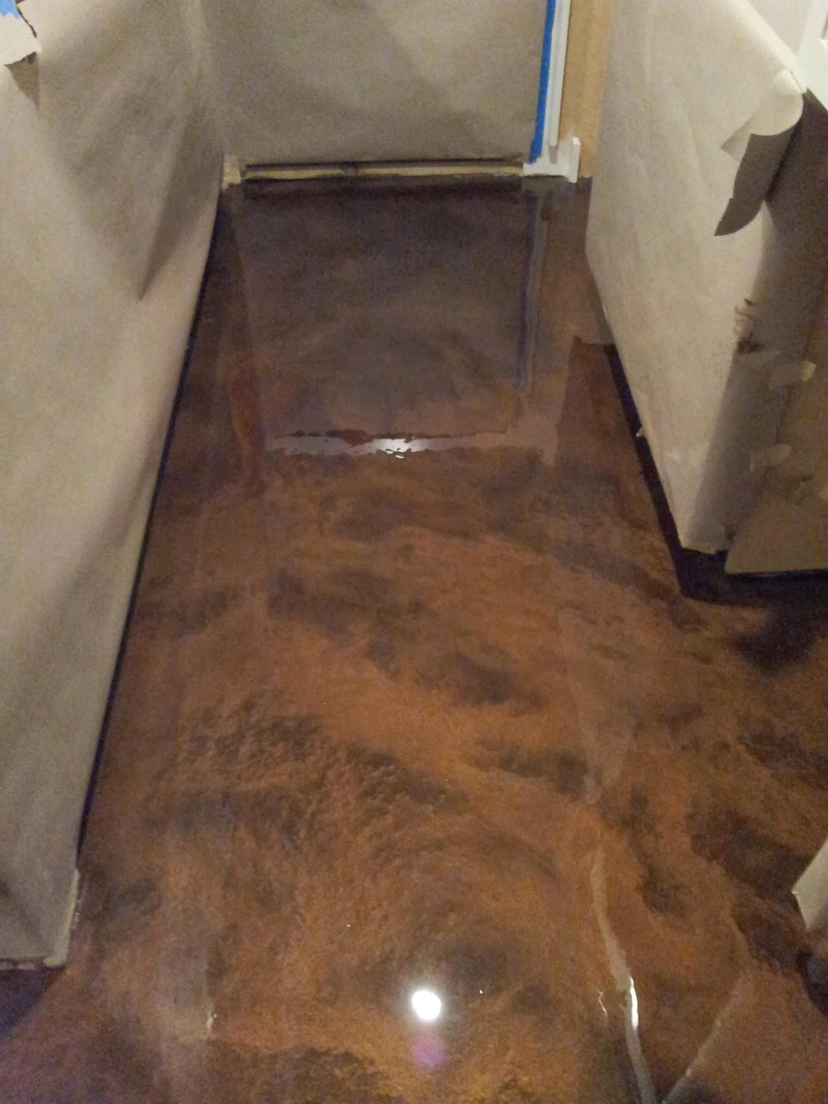 RockSolid Custom Concrete Columbia Missouri concrete staining