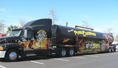 Florida 3.2013 Daytona big rig and tractor trailer cab roast BBQ rig