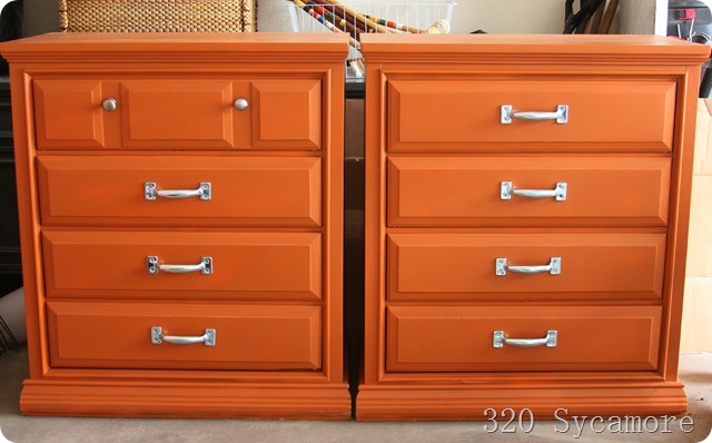 how to paint dressers