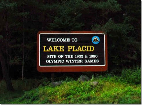 Lake Placid Sign