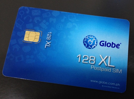Globe Nano SIM Card
