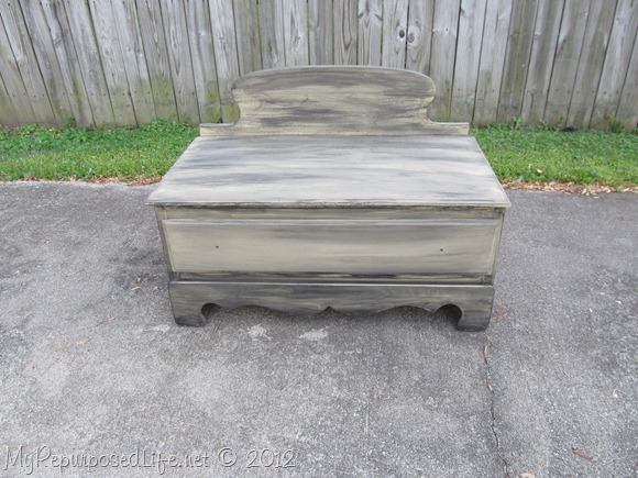 Chest of Drawers into Bench (39)