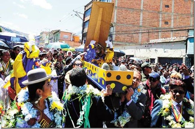 Carnaval en La Paz 2015