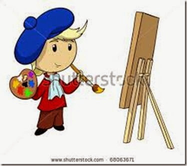 stock-vector-vector-illustration-cartoon-artist-in-beret-with-palette-and-brush-68063671