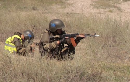 Международные миротворческие учения "Степной орел-2013"