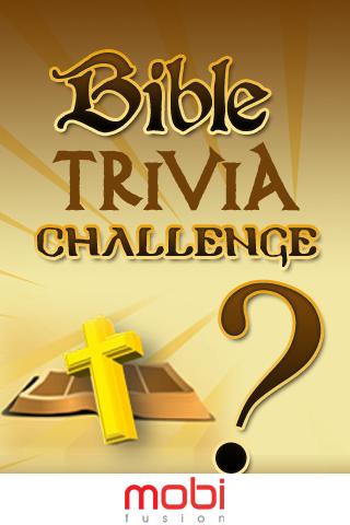 Android application Bible Trivia Challenge screenshort