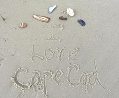 11.2011 writing in the sand skaket beach dennis.I love cape cod1