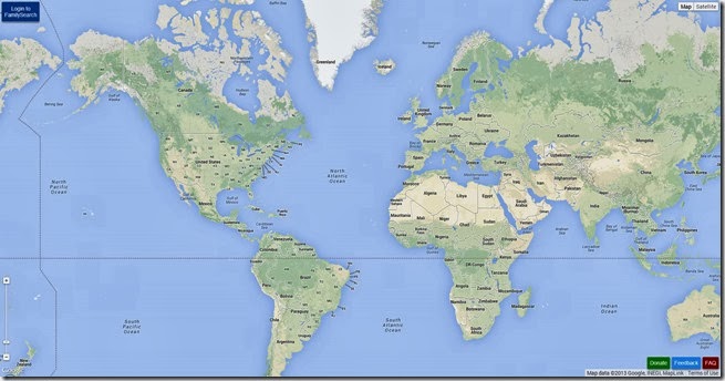 RootsMapper Start Page RootsMapper Start Page