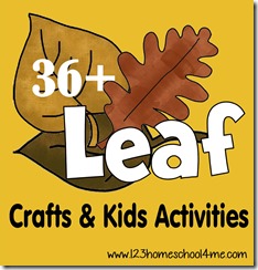 36 Leaf Crafts and Kids Activities for Fall 36 Leaf Crafts and Kids Activities for Fall