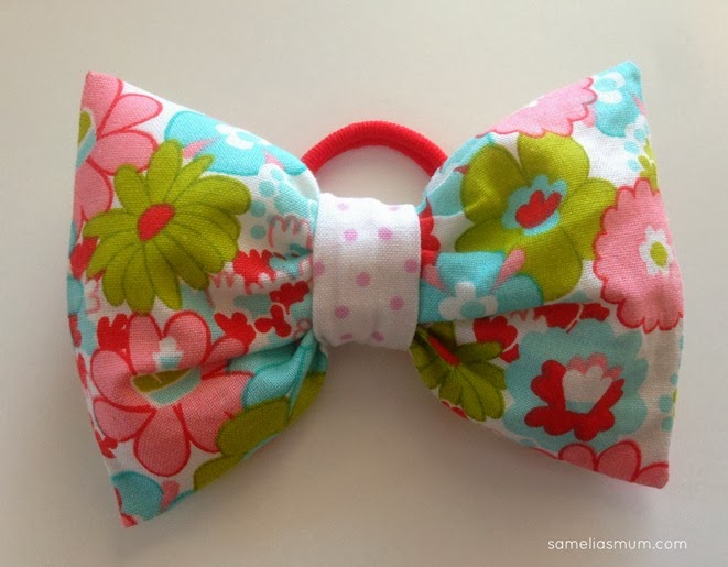 Puffy Ponytail Bow