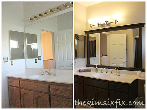 Bathroom Makeover Before and After