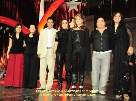 Los ganadores de la primera gala en Mendoza..jpg