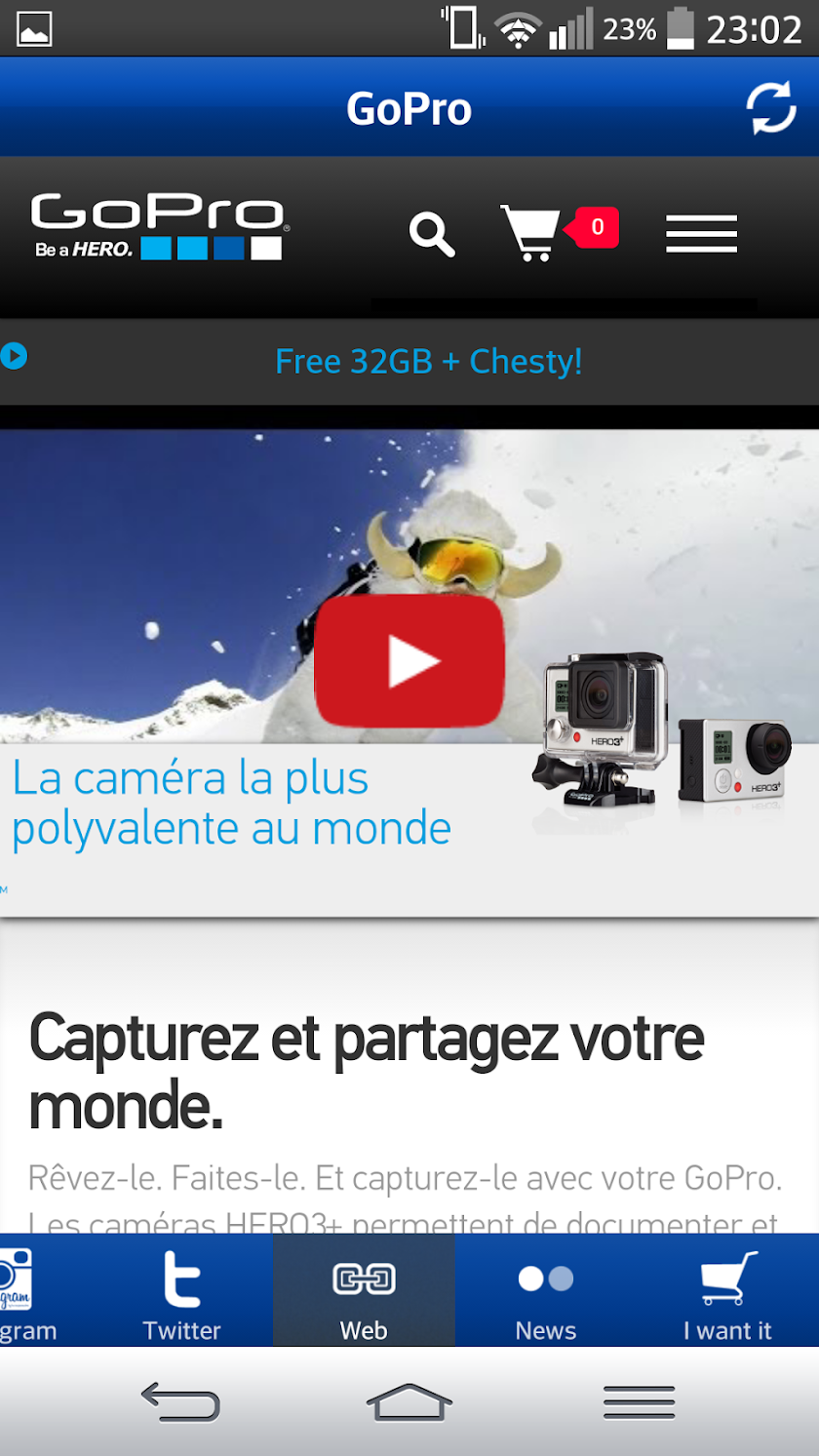 GoPro news Screen 2