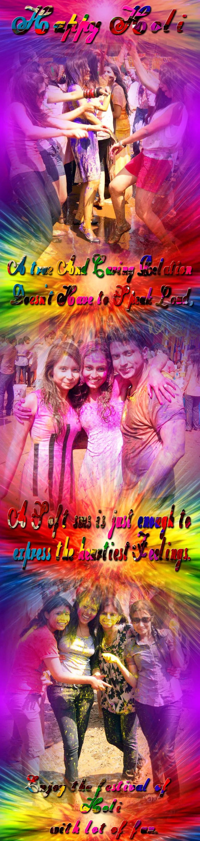 Happy Holi - Beautiful Holi Ecard