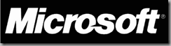 Microsoft Logo White On Black