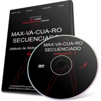 MAX-VA-CUA-RO Secuenciado (Método de Seducción Avanzada) [ Curso en Video DVD ] – Único método de seducción científica comprobado