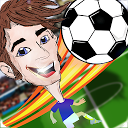 Football heads soccer stars mobile app icon