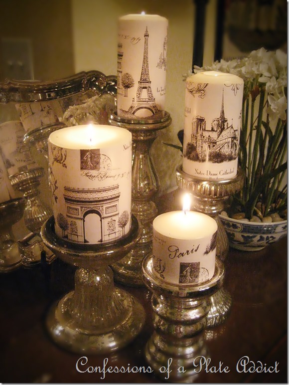 CONFESSIONS OF A PLATE ADDICT Paris Inspired Candles