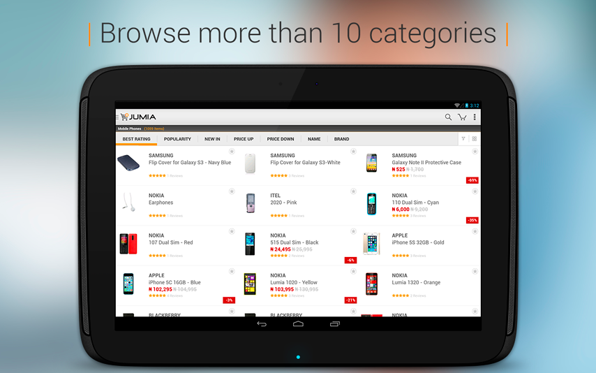 JUMIA App for Android screenshot