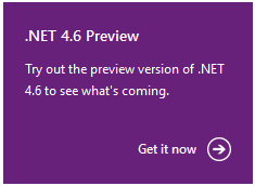 Download .NET 4.6 Preview
