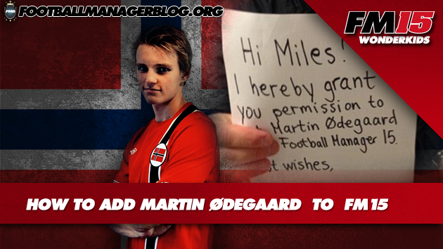 Martin Ødegaard - The Norwegian Wonderkid Football Manager 2015
