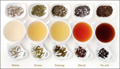 Black tea-Green Tea-White tea-Oolong tea-Pu erh tea Health Benefits of Black tea-Green Tea-White tea-Oolong tea-Pu erh tea