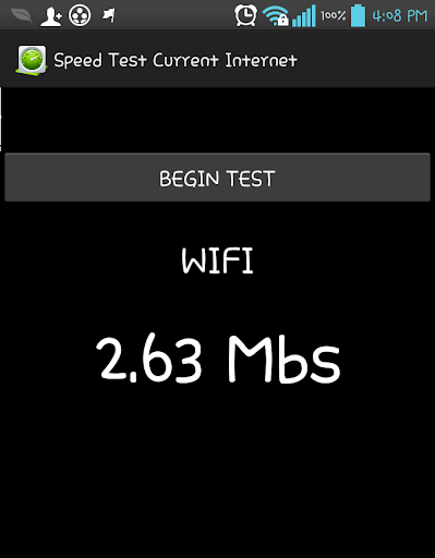 SPEED TEST WIFI 3G INTERNET 2G