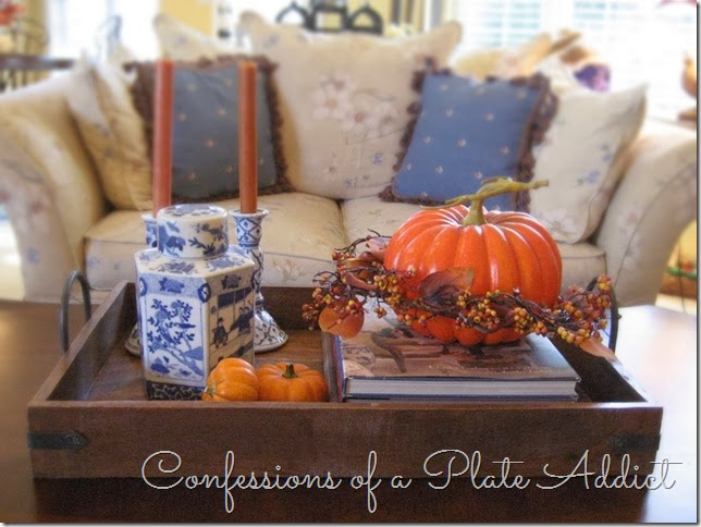 CONFESSIONS OF A PLATE ADDICT Fall Home Tour Living Room