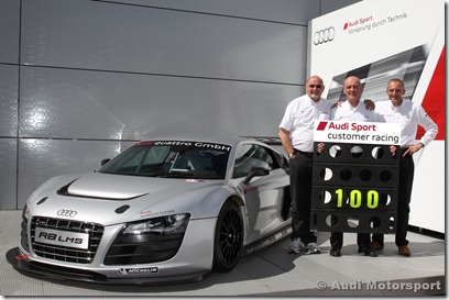 Audi R8 LMS, Werner Frowein, Dr. Wolfgang Ullrich, Romolo Liebchen