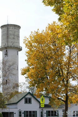 Boners tree and the water tower