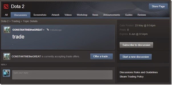 Dota 2 trading strategies