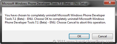 WP7.1 Mango SDK Beta 2 Installation Screen 6 WP7.1 Mango SDK Beta 2 Installation Screen 6