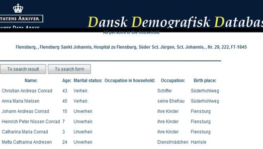 1845-Danish Census Schleswig-Conrad