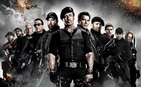 The expendables 2 team