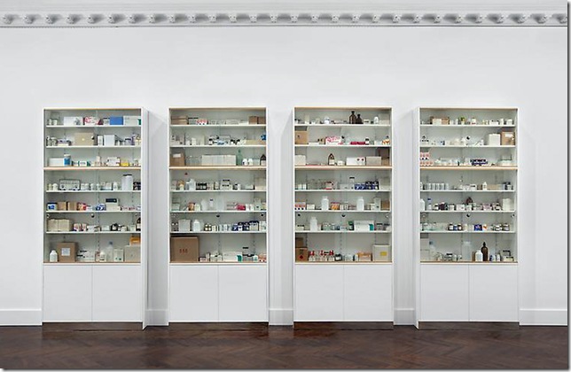Damien Hirst – Medicine Cabinets, New York 01  1997