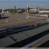 Trelleborg - Hafen, die letzten Autos fahren auf die Fähre