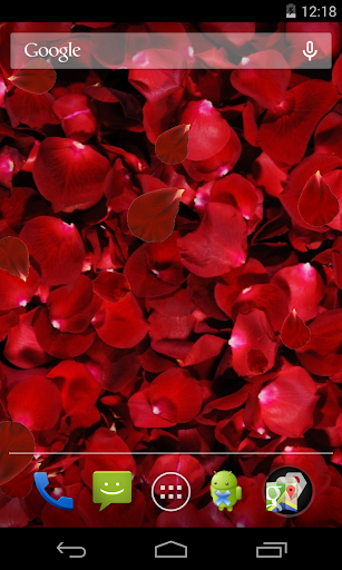 Rose petals Live Wallpaper