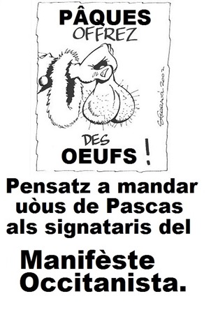 Pascas dels signataris del Manifèste Occitanista