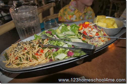 Disney's Polynesian Spirit of Aloha Dinner Show Food Disney's Polynesian Spirit of Aloha Dinner Show Food